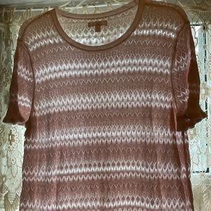 Lauren Conrad short sleeve sweater